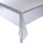 Nappe transparente paillete - mondial tissus