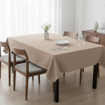 Nappe rectangle crinkle �cru 150x250cm - mt - mondial tissus