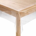 Nappe transparente toile cir�e cristal 40 / 100e - mondial tissus