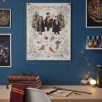 Panneau calendrier de l'avent harry potter - mt - mondial tissus