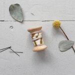 Passepoil cr�pe viscose canopy ochre - atelier brunette - atelier brunette - mondial tissus