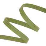 Passepoil simili - cuir 10 mm couleur kaki - mondial tissus