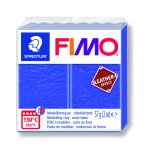 Pate fimo effet cuir 57g indigo - fimo - mondial tissus