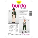 Patron 9528 burda ensemble historique - burda - mondial tissus