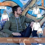 Patron aaron sweat et polo du xs au xxxl - super bison - super bison - mondial tissus