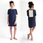 Patron aphrodite robe femme dos nu du 36 au 46 - i am patterns - i am patterns - mondial tissus