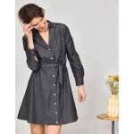 Patron arizona robe chemise femme du 32 au 48 - atelier scmmit - atelier scmmit - mondial tissus