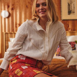 Patron blouse isild mt 34 au 48 - mt - mondial tissus