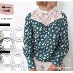 Patron blouse opale du 32 au 52 - super bison - super bison - mondial tissus