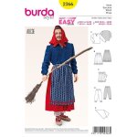 Patron burda 2366 - dguisement mixte sorcire - burda - mondial tissus