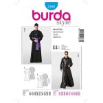 Patron burda 2388 - dguisement homme religieux ou manteaux long - burda - mondial tissus