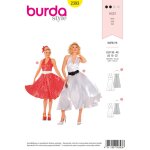 Patron burda 2393 - dguisement femme marilyn monroe - burda - mondial tissus