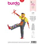 Patron burda 2453 - dguisement homme clown - burda - mondial tissus