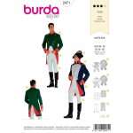 Patron burda 2471 - dguisement homme napolon - burda - mondial tissus