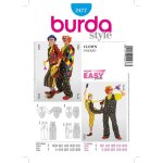 Patron burda 2477 - dguisement adulte clowns - burda - mondial tissus