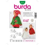 Patron burda 2517 - dguisement enfant champignon lapin coccinelle - burda - mondial tissus