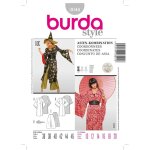Patron burda 3044 - dguisement femme combinaison asiatique - burda - mondial tissus