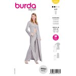 Patron burda 5633 - veste et pantalon 34 � 44 - burda - mondial tissus