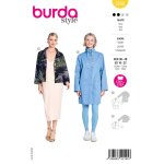 Patron burda 5656 - parka 36 � 48 - burda - mondial tissus