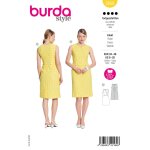 Patron burda 5659 - robe 34 � 46 - burda - mondial tissus