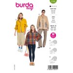 Patron burda 5706 - vestes 34 - 44 - burda - mondial tissus