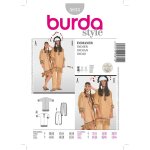 Patron burda 5815 - dguisement couple indien - burda - mondial tissus