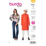 Patron burda 5992 veste double boutonnage 36 au 46 - burda - mondial tissus