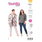 Patron burda 6034 - manteau / veste tailleur 46 - 56 - burda - mondial tissus