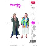 Patron burda 6107 veste blouse - burda - mondial tissus