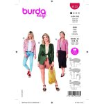 Patron burda 6123 veste - burda - mondial tissus