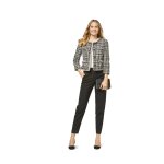 Patron burda 6465 veste - burda - mondial tissus