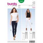 Patron burda 6543 pantalon jean moulant du 32 au 46 - burda - mondial tissus