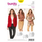 Patron burda 6569 veste - burda - mondial tissus