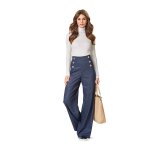Patron burda 6573 pantalon - burda - mondial tissus