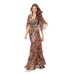 Patron burda 6583 robe - burda - mondial tissus