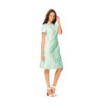 Patron burda 6627 robe - burda - mondial tissus