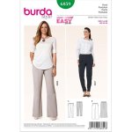 Patron burda 6859 pantalon du 44 au 60 - burda - mondial tissus