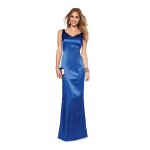 Patron burda 6866 robe de soir�e du 36 au 48 - burda - mondial tissus
