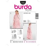 Patron burda 7880 historique robe historique (1888) - burda - mondial tissus