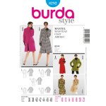 Patron burda 8292 manteau - burda - mondial tissus