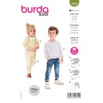 Patron burda 9259 kids - ensemble tee - shirt et pantalon - burda - mondial tissus
