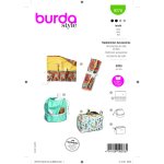 Patron burda 9276 accessoires de salle de bains taille unique - burda - mondial tissus