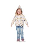 Patron burda 9289 manteau ? veste ? capuche - burda - mondial tissus