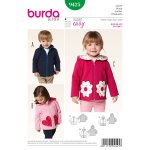 Patron burda 9425 kids veste - burda - mondial tissus