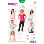 Patron burda 9439 kids t - shirt - burda - mondial tissus