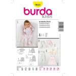 Patron burda 9831 - ensemble enfant coordonn�s - burda - mondial tissus