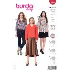 Patron burda blouse 34 - 48 b 5924 - burda - mondial tissus