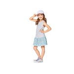 Patron burda kids 9341 robe - burda - mondial tissus