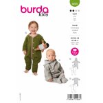 Patron burda kids grenouillre n 9235 56 a 98cm - burda - mondial tissus