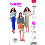 Patron burda n�5730 - top 36 - 46 - burda - mondial tissus